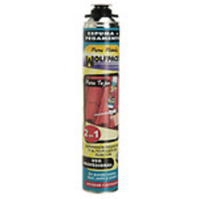 14010158 ESPUMA POLIUR.WOLFPACK 750ml.TEJAS P/PIS 