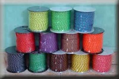 Poliester Driza Trenzado Colr Lila