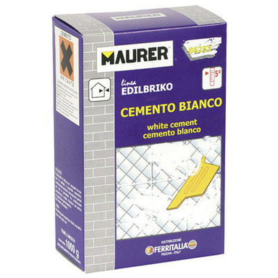 14010300 EDIL CEMENTO BLANCO MAURER (caja 1k)