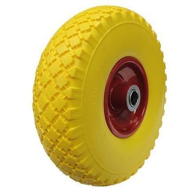 RUEDA MACIZA LLANTA METALICA.20 Y EJE. CENTRADO