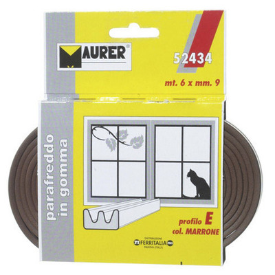 BURLETE CAUCHO MARR MAURER (R.6mt x9mm)