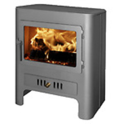 22021228  ESTUFA LEÑA CHAPA 585 PINT.NEG.S/H Ø120