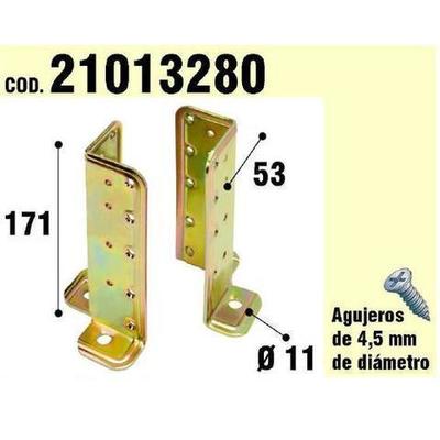 Soporte para madera anclaje bricomatado,regulable