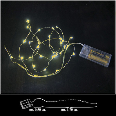 LUCES NAVID.MINI LEDS PILAS INTERIOR