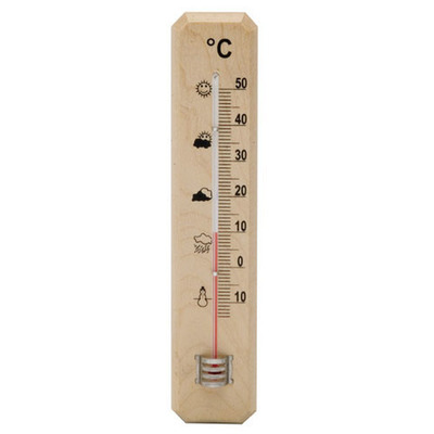 TERMOMETRO ORYX MADERA 20cm