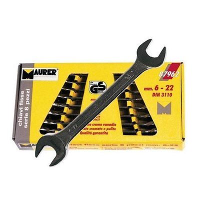 Juego Llaves Fijas Maurer Eco 8 Piezas