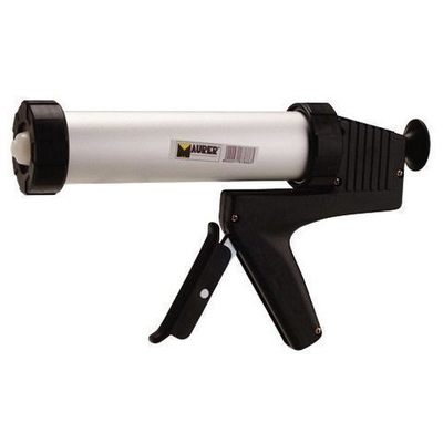 Pistola Silicona Maurer Cerrada Aluminio Descentrada