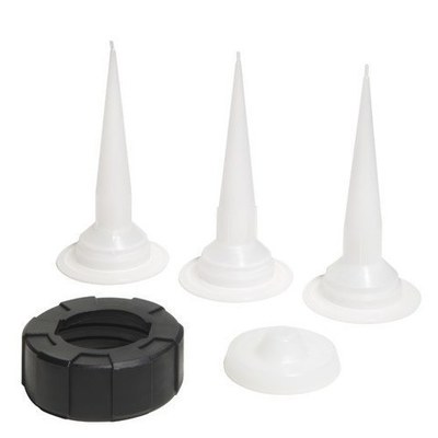 Juego Boquillas Pistola Mortero 3 boquillas + tuerca + disco