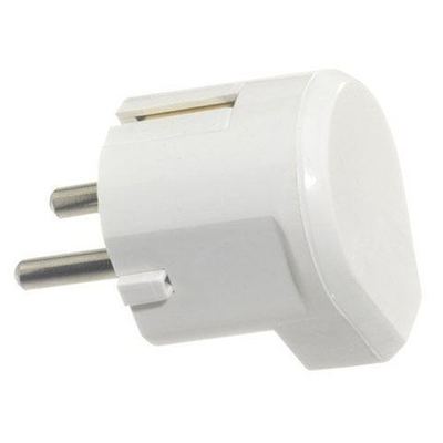 Clavija Salida Lateral 16a 250v Blanca