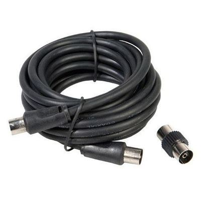 19020112 Prolongacion Tv-video 3mt - 9,5mm Negro