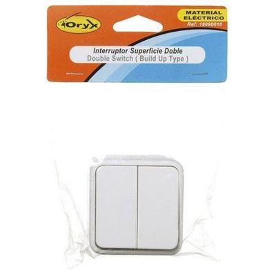 19090010 Interruptor Oryx Superficie Doble