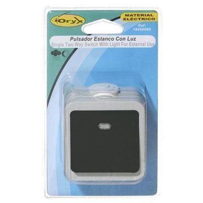 19090085 Pulsador Oryx Estanca Con Luz