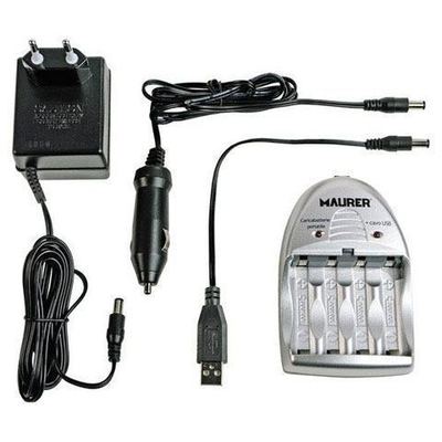Cargador Pilas Maurer Casa / Coche Lr6 Y Lr3