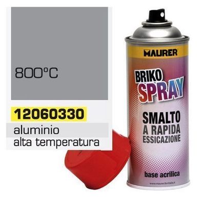 Spray Maurer Alta Temperatura Aluminio 400ml