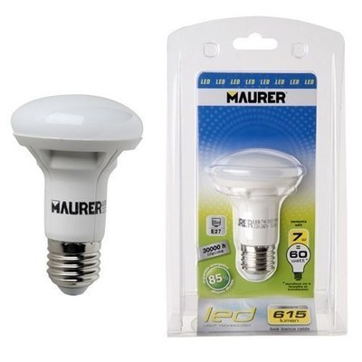 Bombilla Led Reflectante E27 8w -55w. Lumenes 615