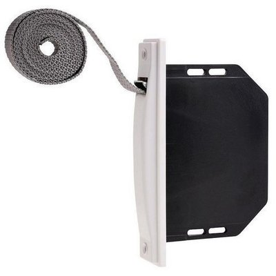 05250011 Recogedor Persiana Mini Blanco Cinta 18 mm. Empotrar 