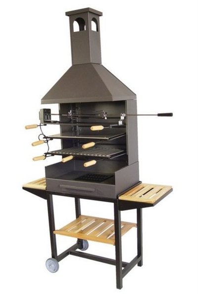 BARBACOA CHIMENEA PARRILLA/PLANCHA 220-61