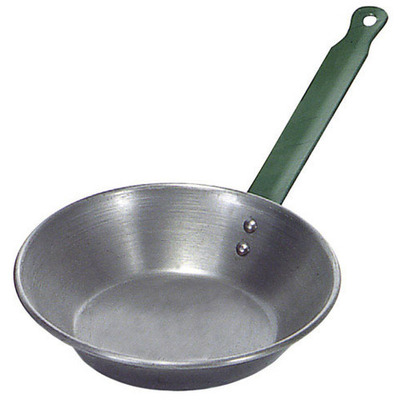 Sartén Hierro Pulido Con Mango 30 cm.