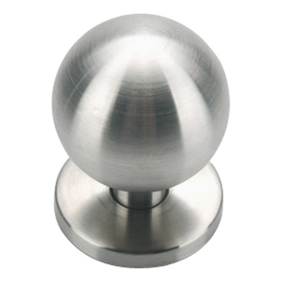 03035035 Pomo Puerta Esferico Color Inox Oryx