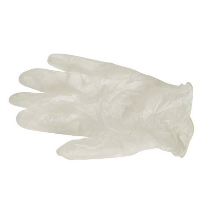Guante Maurer Desechable Vinilo Talla 7 M Caja 100 Unidades