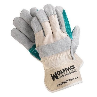 Guante Wolfpack Americano Serraje Palma Reforzada