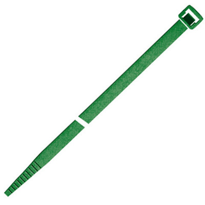Brida Nylon Maurer Verde 2,5x100 mm. (Bolsa 100 Unidades)