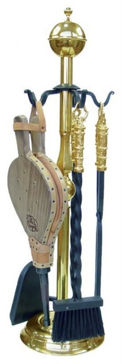 JUEGO CHIMENEA 5 PIEZAS 70 CMS. B.LATON