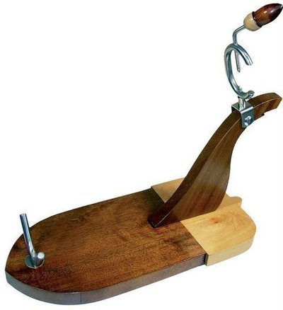 SOPORTE JAMONERO BELLOTA INOX PATA MADER