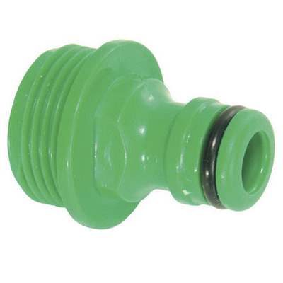  Adaptador Manguera Plastico 3/4 Macho Blister