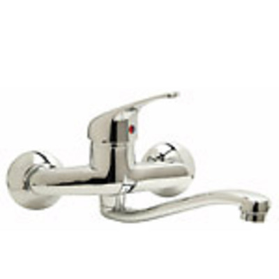 04041100 Monomando Wolf pack Fregadero Pared Horizontal