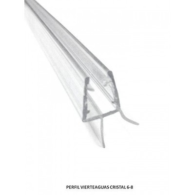 Perfil vierteaguas 11,5mm  6/8mm 
