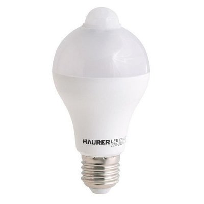 Bombilla Led Con Sensor De Movimiento 12 W.