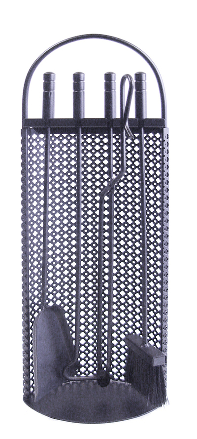 JUEGO CHIMENEA MALLA ANTIGUA (U.NEGROS)