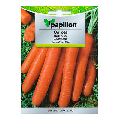 08093602 Semillas Huerto Zanahoria Nantes Temprana