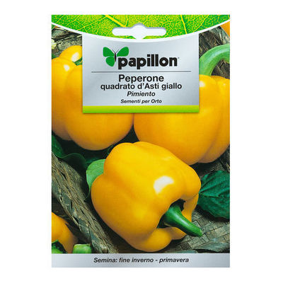 Semillas Pimiento Amarillo Cuadrado (1.5 gramos)