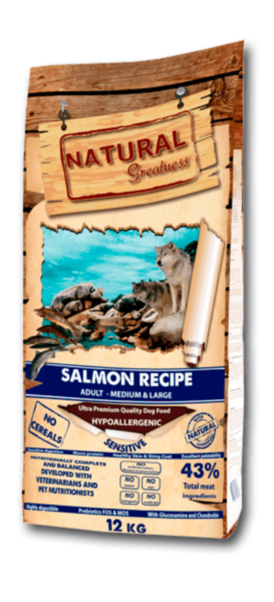 SALMON RECIPE  (Receta salmon) 6Kg