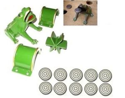 Juego rana Laton Patinada solo las piezas del juego