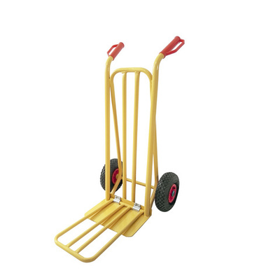 11090110 Carretilla Almacén Con Pala Abatible Rueda Neumática Llanta de plástico