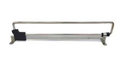 Soporte percha extraible cromo brillo