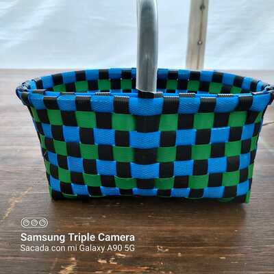 8950001 cesta con asa fleje