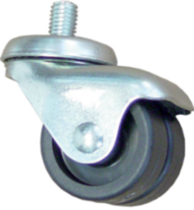 81424 RUEDA DOBLE METRICA 10, ALTO 55 MM.