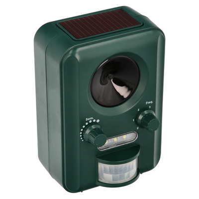 Ahuyentador Ultrasonidos Solar Varios Animales Mantiene alejados a roedores..