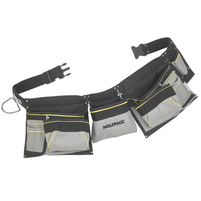 Bolsa Encofrador Doble Con Cinturón y Colgador Para Martillo