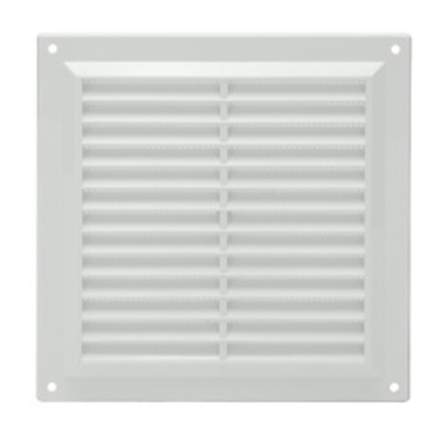 Rejilla Plastico Sobreponer Con Malla Posterior 20x20 cm. 