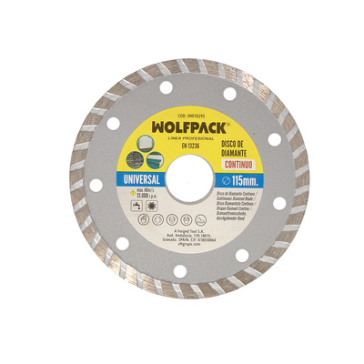 Disco Diamante 115 mm. General Obra Continuo 
