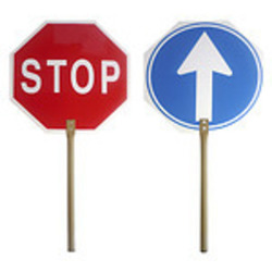  CARTEL PALETINA OBRA STOP-AVANCE 30x30