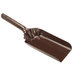 05101005 Recogedor con mango 230 x 390 Hierro pintado marron.