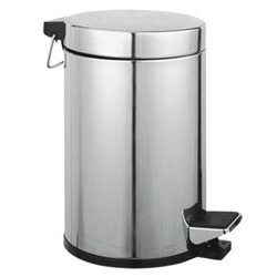 PAPELERA MAURER INOX 5 Lt.  20 x 27cm