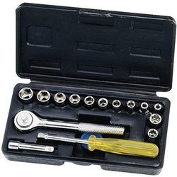 20121770 Juego Llaves Vaso Maurer 17 Piezas 1/4 Eco