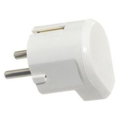 Clavija Salida Lateral 16a 250v Blanca